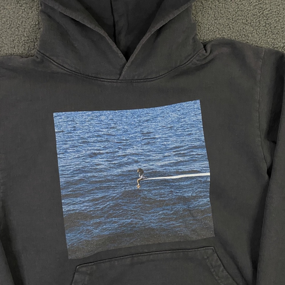 SZA Hoodie sz Small Black SOS Cover Feelings Wheel Authentic Merch Concert RARE